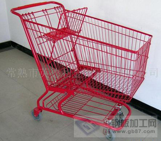 江苏常熟市英德利供应金属货架-金属制品产品-金属货架 手推车 仓储笼